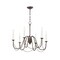 Maxim Lighting Plumette 6-Light Chandelier 12166CHB - alternate 1